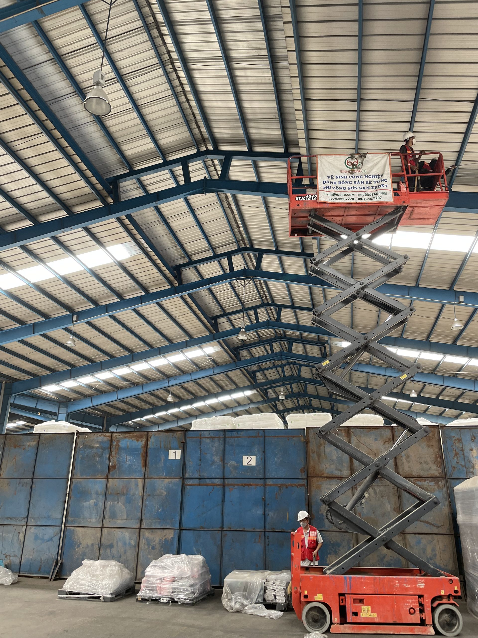 Dịch vụ quét mạng nhện nhà xưởng tại Bình Phước