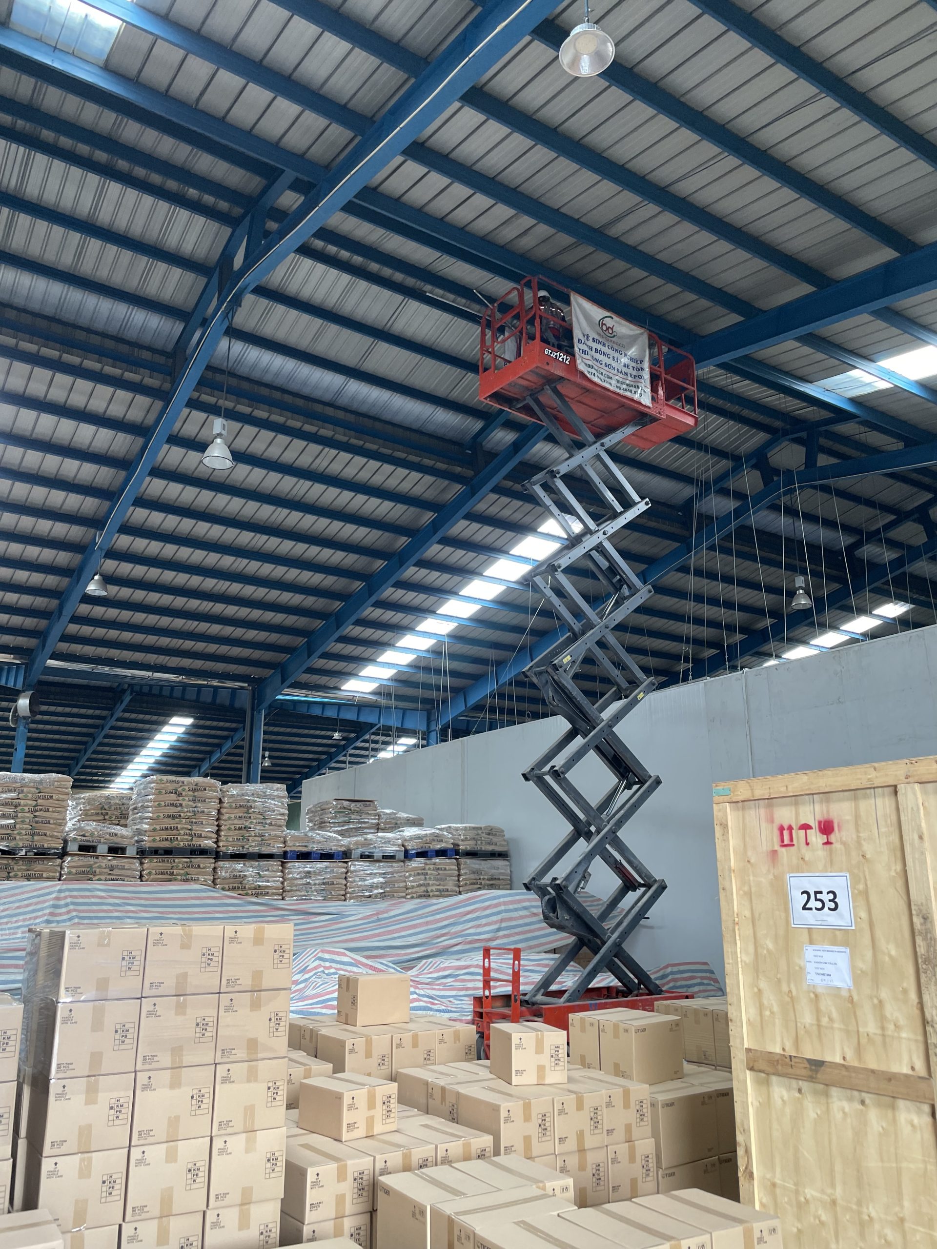 dịch vụ quét mạng nhện nhà xưởng tại Bình Phước