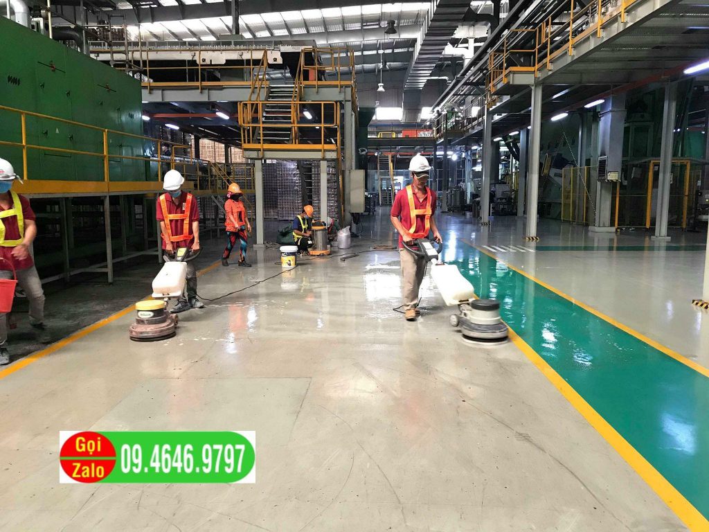 Dịch vụ chà sàn uy tín giá rẻ
