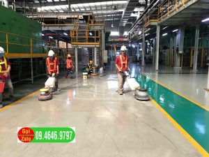 Dịch vụ chà sàn uy tín giá rẻ