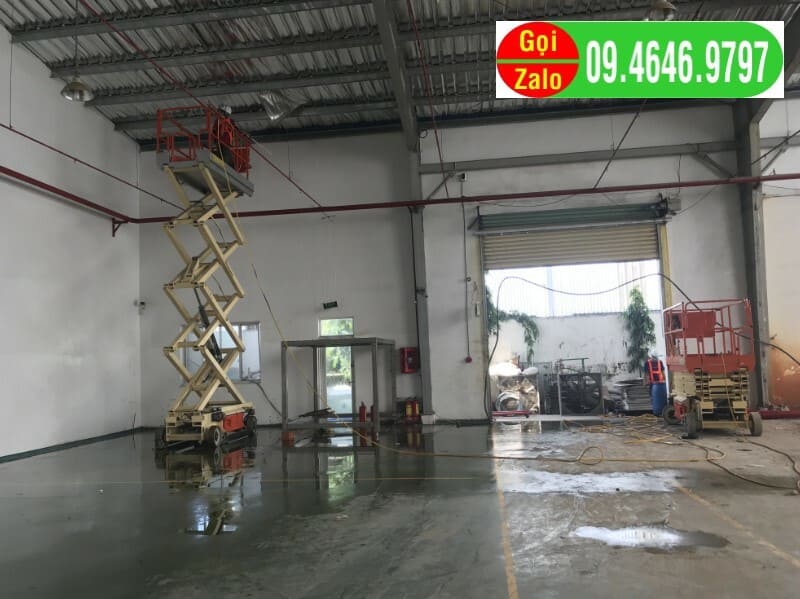 Dịch vụ rửa nhà xưởng tại Bình Dương